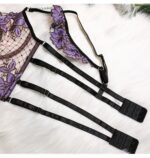 Ensemble soutien-gorge et culotte violet