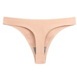 string sans couture beige